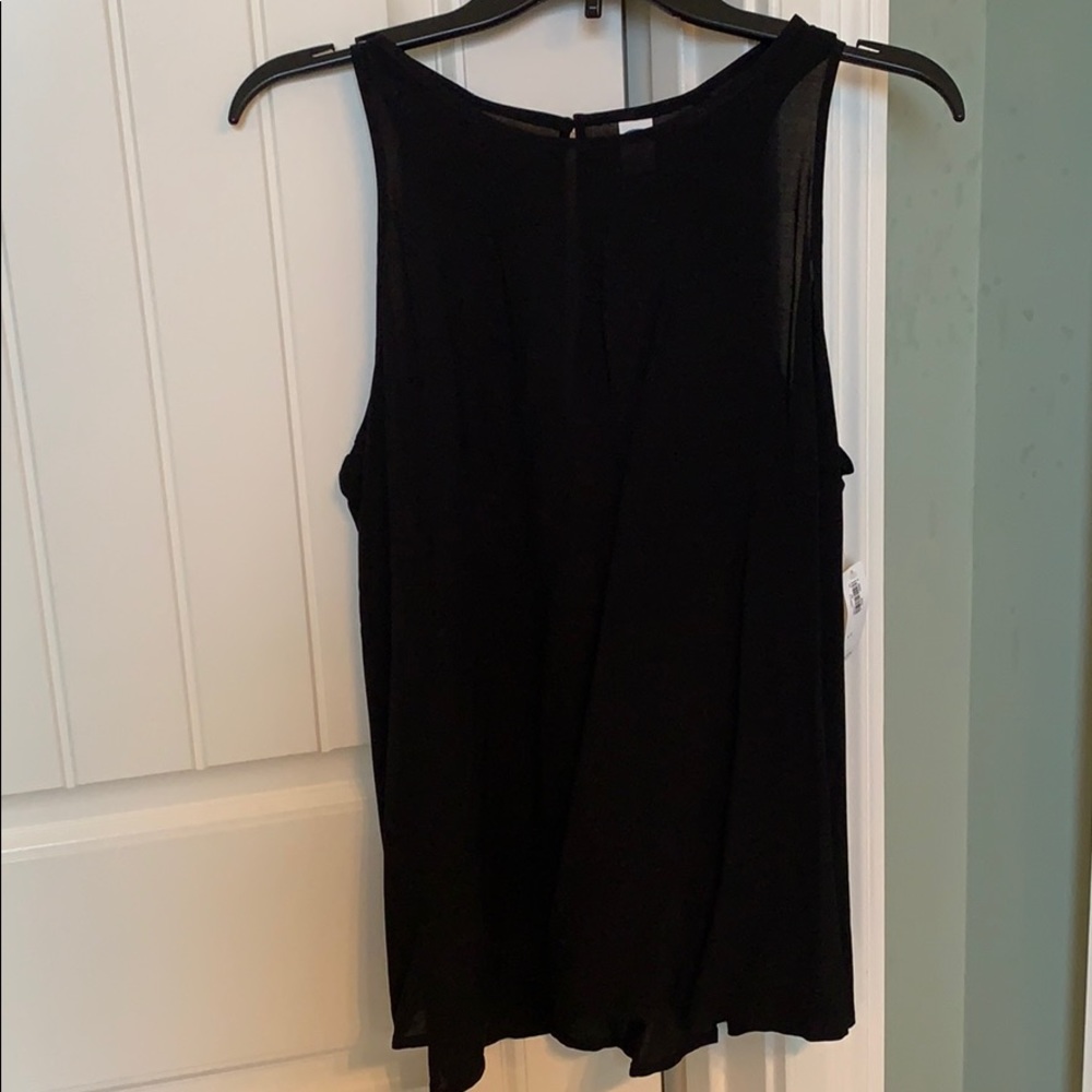 NWT black tank by Old Navy size Large